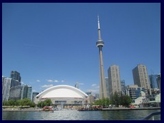 View of the Harbourfront the tour boat 047